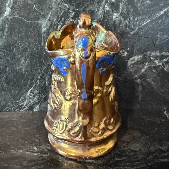 Pitcher with Ballerina Dancers and Blue Accents - Picture 10 of 12